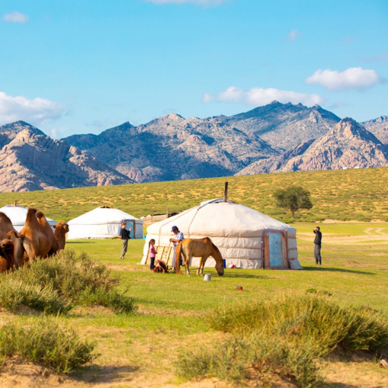 Ulaanbaatar, Parque Nacional Khustai, Karakorum, Ongi e Deserto de Gobi (Bayanzag, Khongor, Yoliin Am e Tsagaan Suvarga)