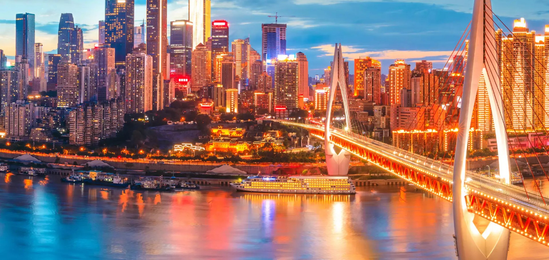 Pequim, Xian, Chengdu, Chongqing, Zhangjiajie, Wulingyuan e Xangai